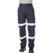 TC1004 Midweight Biomotion Cotton Drill Cargo Pants with reflective Tape
