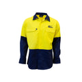 Custom Branded Hivis -- Foundry Workwear -- The 369 Shirt -- Yellow